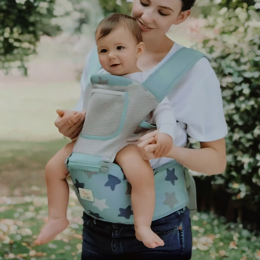 Baby Carrier With Hip Seat (5 in 1)