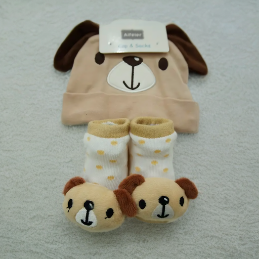 Baby Cap & Socks Set 